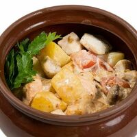 Жаркое из рыбы в ЛЕОпицца