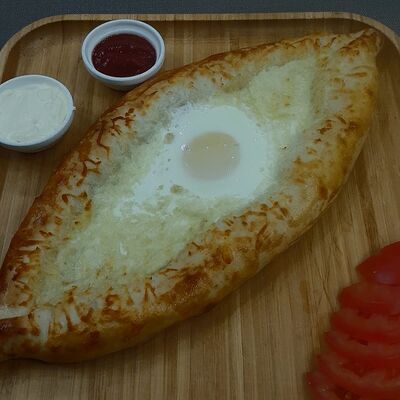 Хачапури по-аджарски в Шале по цене 550 ₽