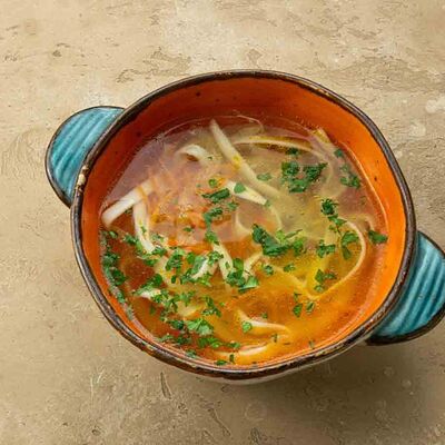 Супчик Курочка ряба в Семейное кафе Дача по цене 315 ₽