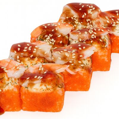 Запеченный ролл Королевский в Роллексы по цене 580 ₽