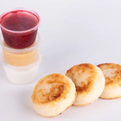 Сырники non-vegan в Velle Coffee по цене 360 ₽