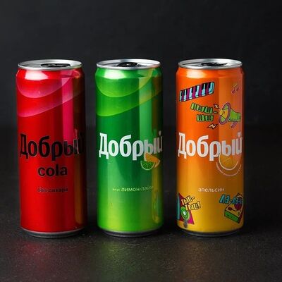 Газировка Добрый 330мл жб в DARK SIDE шаурма & гриль по цене 195 ₽