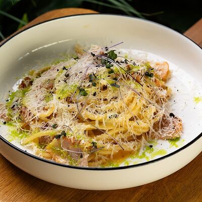 Д Лингвини карбонара в Вольсов по цене 580 ₽