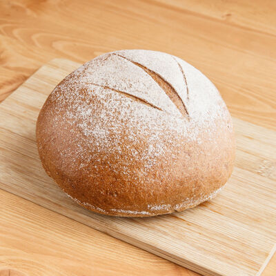 Хлеб Бездрожжевой ржано-пшеничный в Много хлеба по цене 75 ₽