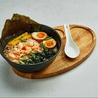 Эби-рамен с креветками в соусе табаджан в Chang