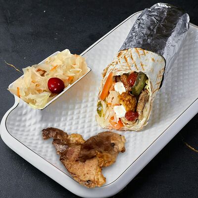 Шаверма 2 мяса в Раш лаваш по цене 469 ₽