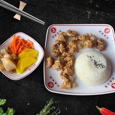 Курица в медовом соусе в Пусан по цене 690 ₽