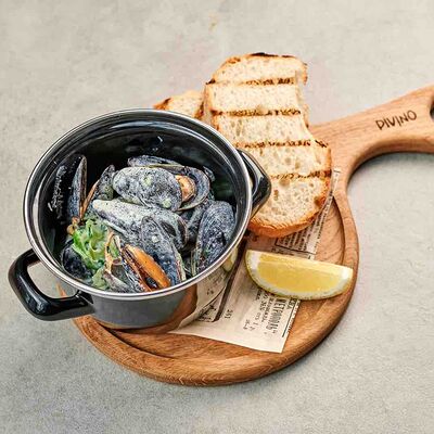 Черноморские мидии со сливочным соусом в Pivino по цене 795