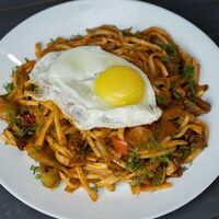 Лагман жареный в ПЛОВ