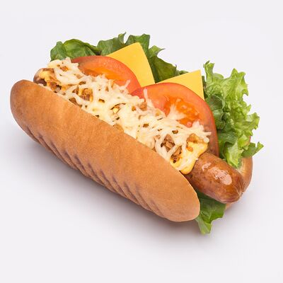 Хот-дог Сырный в Папа лепит по цене 480 ₽