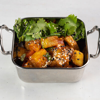 Хрустящие баклажаны с соусом унаги в Море на Патриках по цене 495