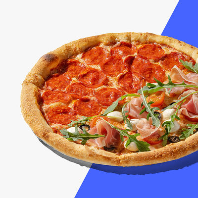 Пицца из половинок в 10 идеальных пицц по цене 580