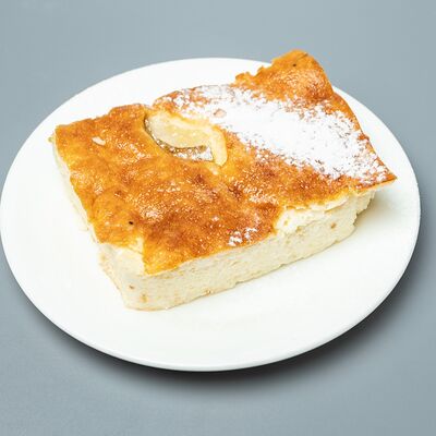 Творожная запеканка в Столовая на Типанова по цене 155 ₽