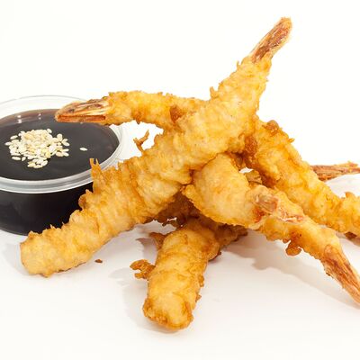 Тигровые креветки темпура в Hot-Pizza по цене 550 ₽