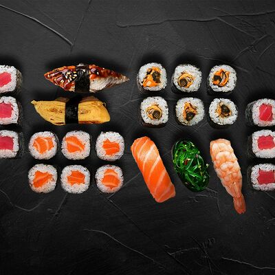 Сет набор Мини в Суши и Роллы по цене 1979 ₽