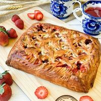Пирог с клубникой в ГлавПирог