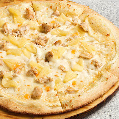 Гавайская с ананасом в Пицца Хаб по цене 693 ₽