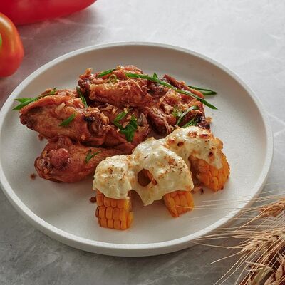 Куриные крылья в соусе BBQ в Merzen по цене 440 ₽
