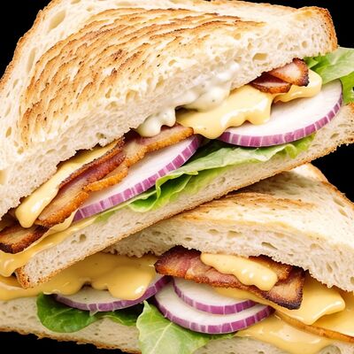 Сэндвич с ветчиной и сыром в Rollstreet по цене 259 ₽