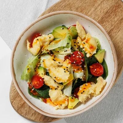 Салат с креветками в Кстати, давай зайдём по цене 590 ₽