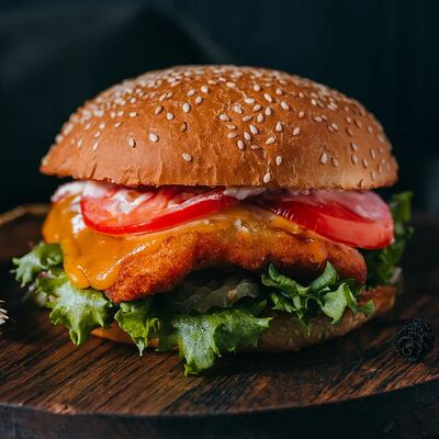 Гранд-бургер Мадам Грицацуева в Досытаевский по цене 450 ₽