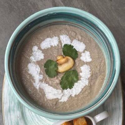 Крем-суп грибной в Чебуреки решают! по цене 470 ₽