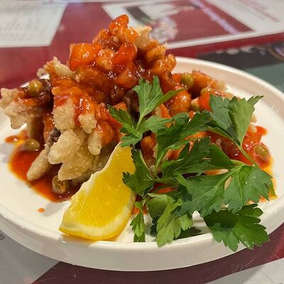 Жареный карп в кисло-сладком соусе в Jang Su по цене 790 ₽