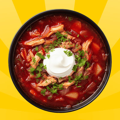 Борщ в Горчица по цене 268 ₽