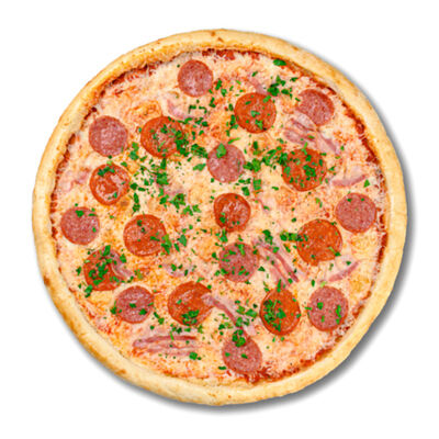 Пицца Делюкс средняя в Pizza & Pizza по цене 695 ₽