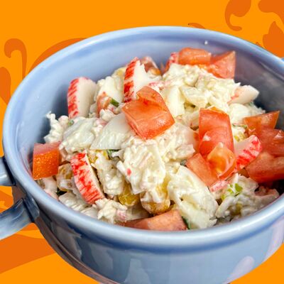 Салат крабовый в Блинная на Соборной по цене 145 ₽