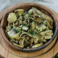 Свиные ушки в Кафе Ореро