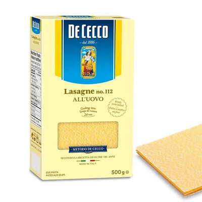 Паста De Cecco №112 Лазанья с добавлением яйца в Ченто Пицца по цене 1100 ₽