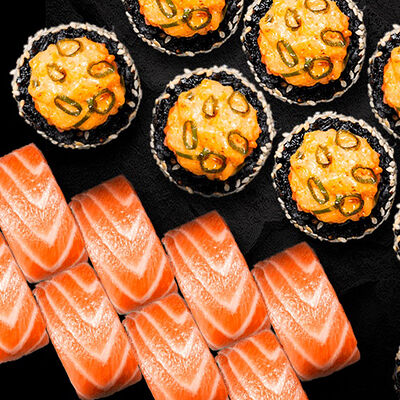 Блэк Сет В Одного в Суши Хаб по цене 1700 ₽