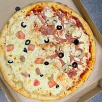 Пицца Ветчина и грибы, пицца с сёмгой в FRESH PIZZA