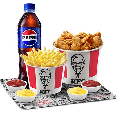 12 Крылышек и 12 Стрипсов Комбо в KFC Sary Arka Almaty по цене 11450 ₸