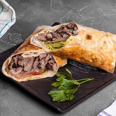 Шаурма с говядиной в Сирийская шаурма по цене 795 ₽