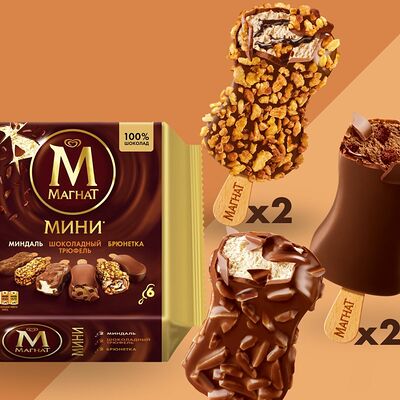 Магнат-Мини Миндаль, Трюфель и Брюнетка в БамБуши по цене 450