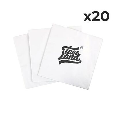Салфетка сухая 20 шт в Tacoland по цене 40 ₽