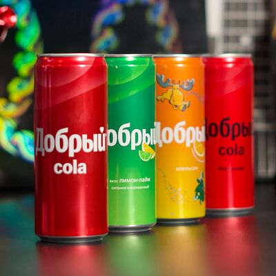 Добрый Кола без сахара в Vinyl Art Lounge по цене 200 ₽