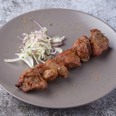 Шашлык из cвинoй шеи в Тим Шашлык & Бургер по цене 540 ₽