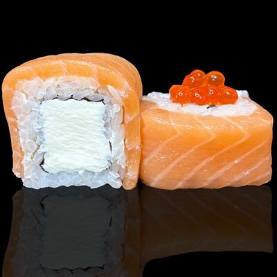 Москва с икрой лосося в Cенсей по цене 640 ₽