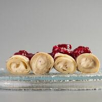 Блинчики со взбитой сгущёнкой в WAWE