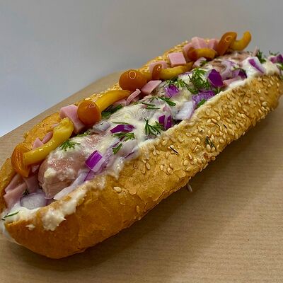 Брянский хот-дог в Food Fetish по цене 215 ₽