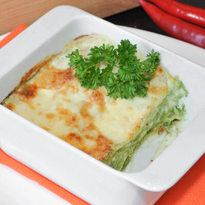 Лазанья с рикоттой и шпинатом в PrestoMia по цене 530 ₽
