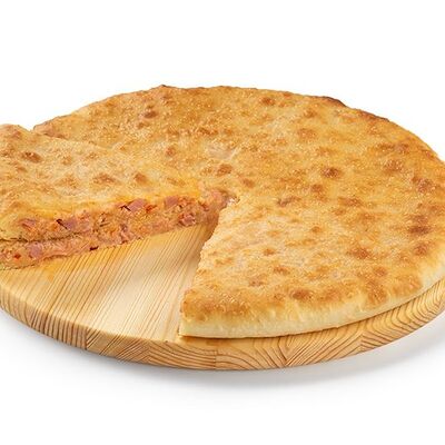 Пирог с ветчиной из индейки и сыром в Пироги №1 по цене 1056 ₽