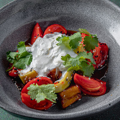 Хрустящие баклажаны со страчателлой в Goodman по цене 750