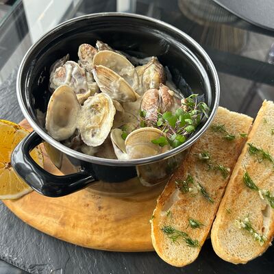 Вонголе в соусе в Мидийная по цене 900 ₽