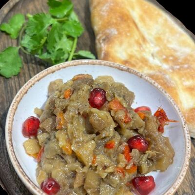 Закуска из баклажанов с пури в Высоко Высоко по цене 340 ₽