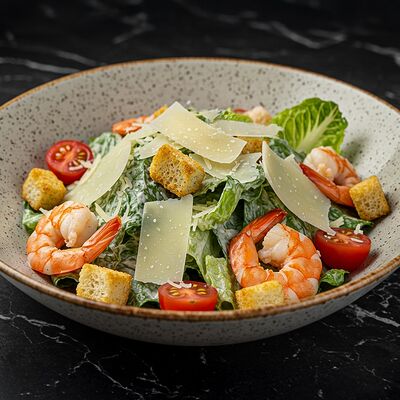 Цезарь с креветками в Сашими по цене 650 ₽