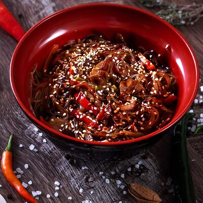 Соба с курицей в Адельфия по цене 510 ₽